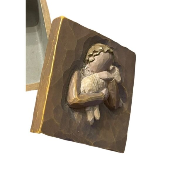 Willow Tree 2004 Peace on Earth Trinket Box Susan Lordi 3" - Picture 8 of 12